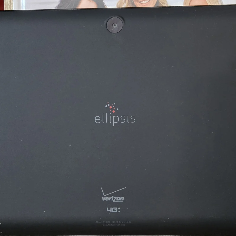 Verizon Tablet with Black Frame